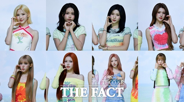 하츠투하츠의 지우 카르멘 주은 에이나 예온 스텔라 이안 유하(왼쪽 위부터 시계방향) 22일 오후 6시 'Lemon Tang'을 각 음악 사이트에 발표하고 컴백 활동을 시작한다./송호영 기자
