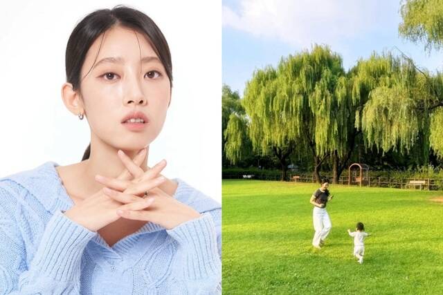 배우 오혜수가 새로운 가정을 꾸렸다. /소셜 미디어 캡처