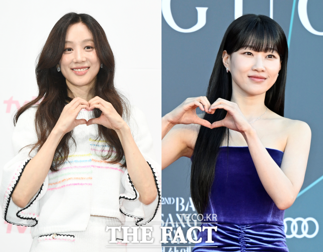 배우 정려원(왼쪽)과 하윤경이 넷플릭스 새 오리지널 시리즈 '퍼스트 닥터'로 연기 호흡을 맞춘다. /더팩트 DB