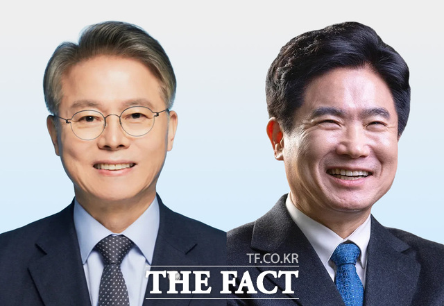 민형배 전남광주통합특별시장 당선인(왼쪽)과 김대중 전남광주통합특별시교육감 당선인 /각 당선인 측 제공