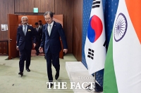  한-인도 외교장관 회담 참석하는 조현 장관 [포토]