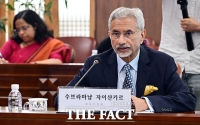  조현 외교부 장관과 회담 갖는 수브라마냠 자이샨카르 인도 외교장관 [포토]