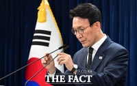  보안수사권 폐지 입장 발표하는 김민석 총리 [포토]