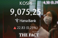  다시 뛰는 코스피, 5%대 상승 마감…장중 9000선 회복도