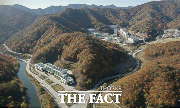 무주 항공·우주산업 투자선도지구인 무주군 적상면 방이리 일대 전경 /전북도