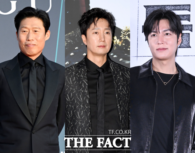 배우 유해진 박해일 이민호(왼쪽부터)가 호흡을 맞춘 '암살자(들)'이 올 추석 개봉한다. /더팩트 D