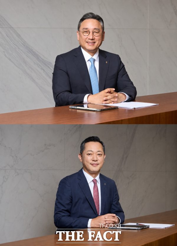 NH투자증권이 30일 임시 주주총회를 열고 신재욱(사진 위)·배광수 각자대표를 공식 선임했다. /NH투자증권