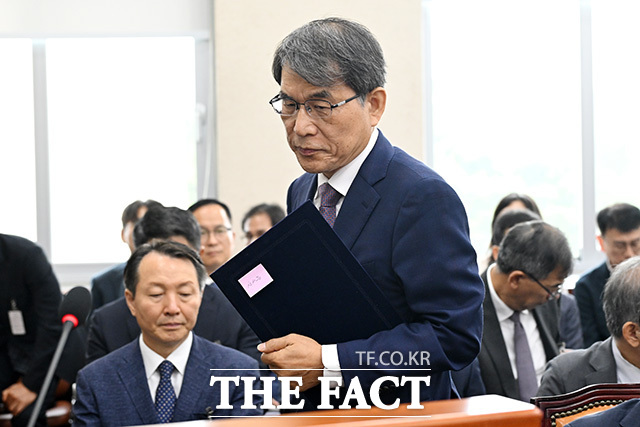 국조특위 출석한 노태악 전 중앙선거관리위원장.