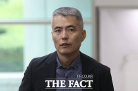  '순직해병 사건' 모해위증 혐의 재판 출석하는 김화동 1여단장 [TF사진관]