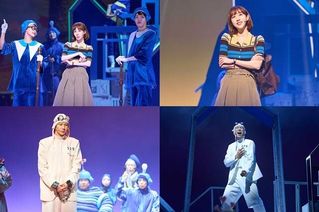 배우 티파니 영 김예원 최재림 정택운(왼쪽 위부터 시계방향)이 출연하는 '유미의 세포들'은 오는 8월 23일까지 예술의전당 CJ토월극장에서 공연된다. /샘컴퍼니