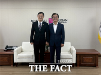  전재수·김상욱 첫 회동…광역교통 개선·공동사업 추진