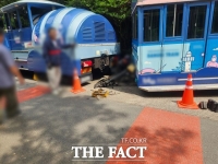  3개월도 안 돼 또 사고…부산 태종대 다누비열차 승객 2명 부상