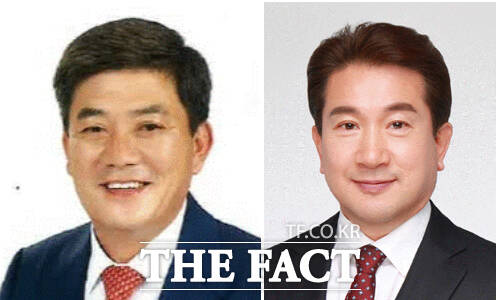 신임 김철수 포항시의회 의장과 조민성 부의장. /포항시의회