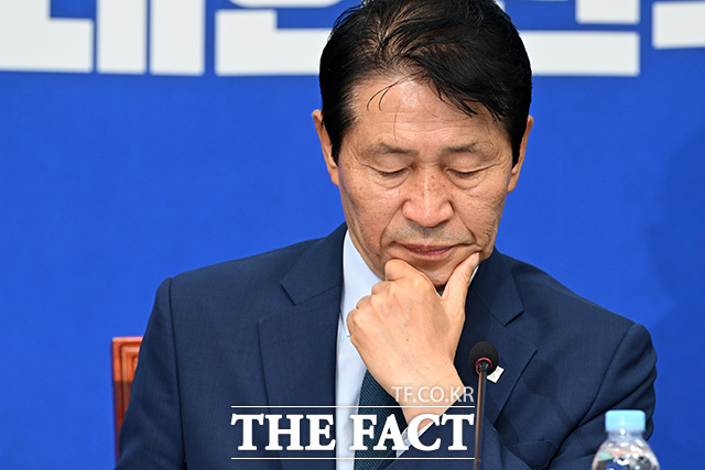 발언하는 이학영 전준위원장.