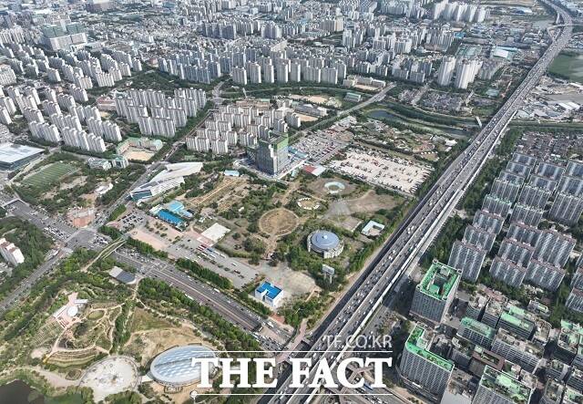 상동특별계획구역 전경. /부천시