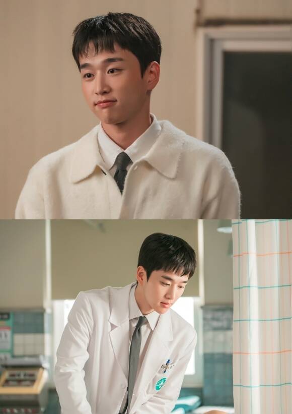 배우 김윤우가 ENA 월화드라마 '닥터 섬보이'를 통해 전작인 '연인' 속 량음의 이미지를 지워내는 데 성공했다. /KT스튜디오지니