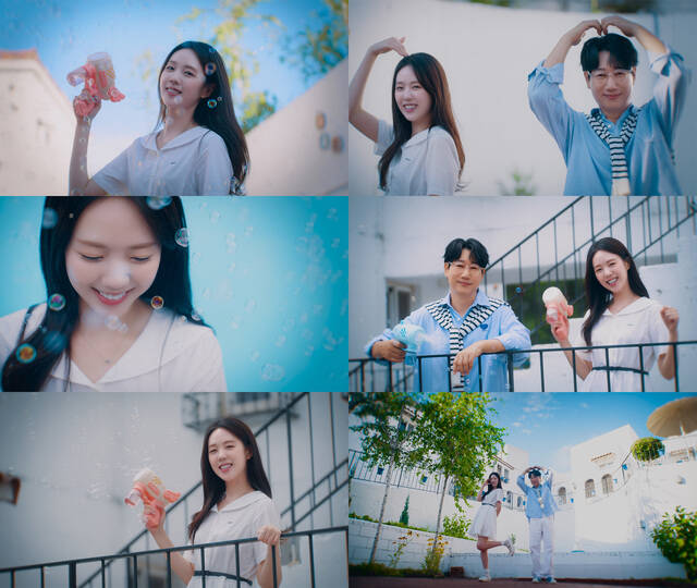 방송인 지예은과 지석진이 결성한 혼성듀오 충주지씨가 17일 두 번째 싱글 '아쿠아(AQUA)'를 각 음악사이트에 발매한다./씨피엔터테인먼트