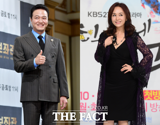 배우 정웅인(왼쪽)과 박해미 등이 소속된 연예 기획사 PA엔터테인먼트의 윤성은 대표가 별세했다. 이에 따라 회사는 논의 끝에 폐업 절차를 진행하기로 결정했다고 밝혔다. /더팩트 DB