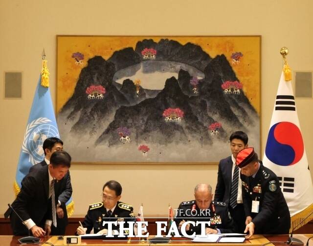 유 직무대행은 지난 5일부터 오는 10일까지 4박6일 일정으로 뉴욕을 방문 중이다. 지난 6일에는 요르단·네덜란드 경찰청과 치안협력 업무협약(MOU)을 체결했다. /경찰청