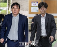  '대장동 개발 비리 의혹' 유동규-남욱 공판 출석 [TF사진관]