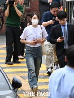  경찰 조사 출석한 '올다르크' [포토]