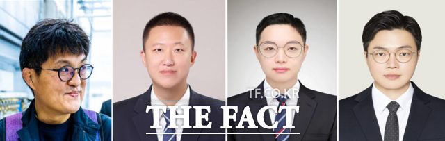 국립금오공대 컴퓨터공학부 '2026 기초연구실(BRL) 지원사업(심화형)' 선정 연구팀. 왼쪽부터 류훈 교수, 김영원 교수, 김지형 교수, 최동수 교수 /금오공대
