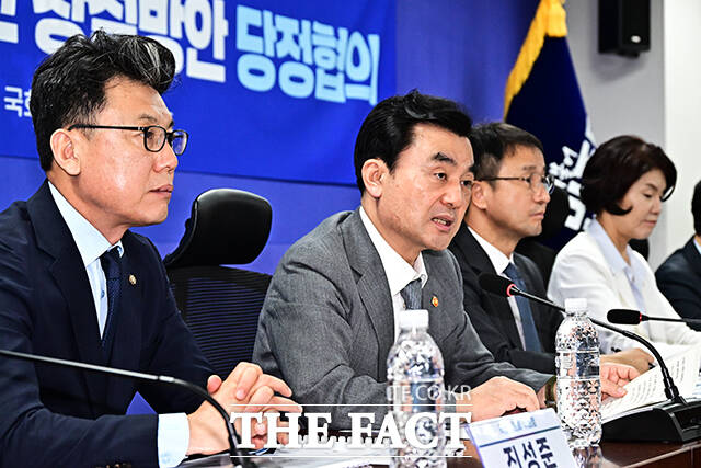 모두발언하는 안규백 국방부 장관.