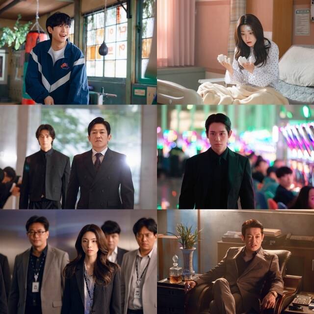 넷플릭스 '이런 엿같은 사랑' 제작진이 배우 정해인 하영 허성태의 캐릭터 스틸을 공개했다. /넷플릭스