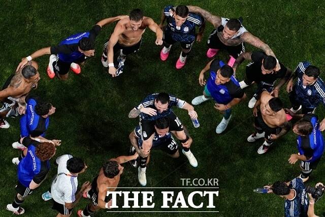 아르헨티나 축구 대표님 리오넬 메시가 2026 FIFA 북중미 월드컵 4강전에서 2도움을 기록하며 팀을 승리로 이끌었다. /애틀랜타=AP.뉴시스