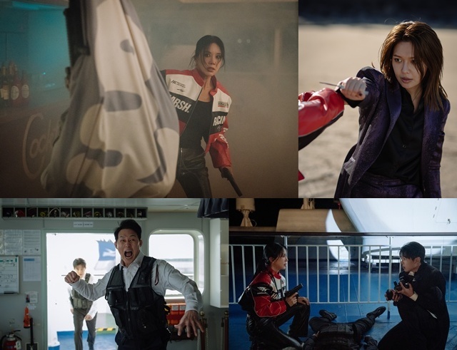 영화 '오케이 마담2'가 주연 배우들의 열연이 담긴 액션 스틸 4종을 공개했다. /CGV 픽처스