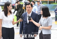  '올다르크 변호' 자처한 황교안, 영장실질심사 출석 [TF사진관]