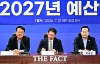  2027년 예산안 당정협의 참석한 이광재 예결위원장 [포토]