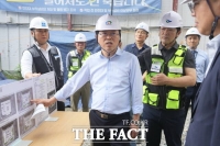  장기수 천안시장, 남부권 현장 점검…생활밀착형 기반사업 추진 상황 확인