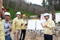  박은식 산림청장, 안동시 산림유역관리 사업지 현장 점검