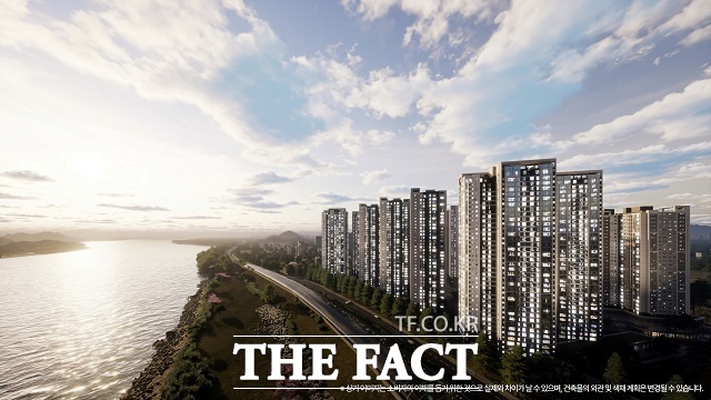김포 한강 푸르지오 리버프론트 조감도. /한강시네폴리스개발