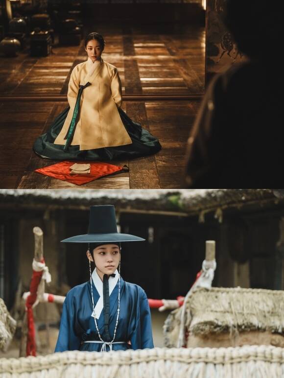배우 노윤서가 넷플릭스 오리지널 시리즈 '동궁'을 통해 조승우 장영낭 듬 내로라하는 선배들과 호흡을 맞추며 많은 것을 배웠다고 밝혔다. /넷플릭스