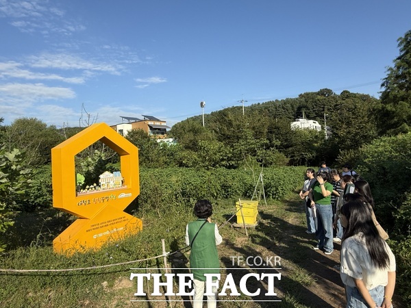‘넷제로 공판장’에서 진행한 교원 생태 연수 모습 /대전시교육청
