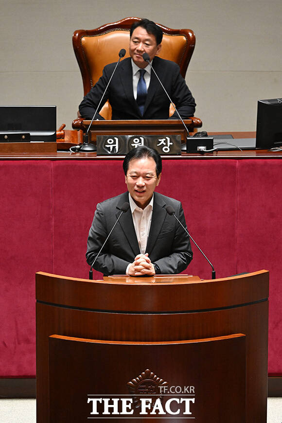 전체회의 열고 간사 선임한 예산결산특별위원회.