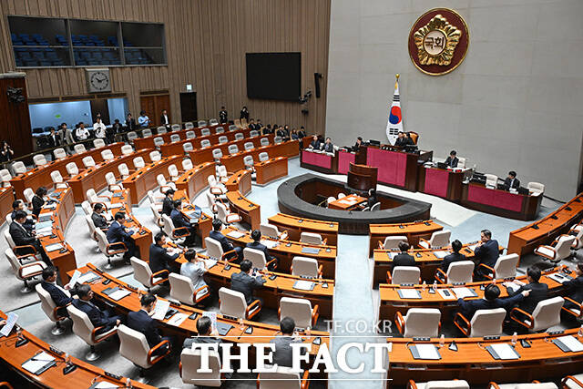 전체회의 열고 간사 선임한 예산결산특별위원회.