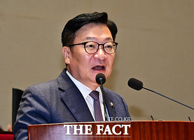 정점식 국민의힘 원내대표는 정성호 법무부 장관의 사의 표명에 관해