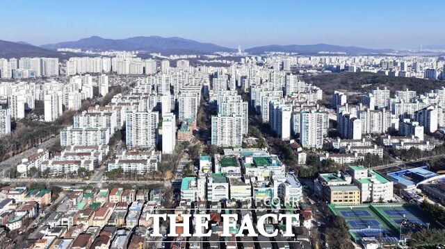 분당노후계획도시 전경 /성남시