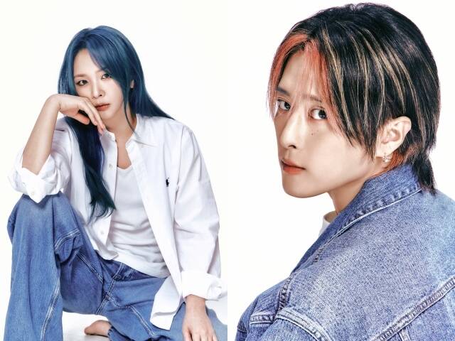 카드의 전지우(왼쪽)와 제이셉은 당분간 첫 정규앨범 활동에만 집중할 계획이라고 밝혔다./DSP미디어