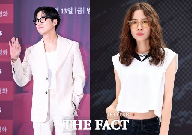 배우 남궁민(왼쪽)과 진아름 부부가 26일 득남했다./더팩트DB
