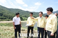  박완수 경남도지사, 밀양시 찾아 폭염·가뭄 대응 점검…