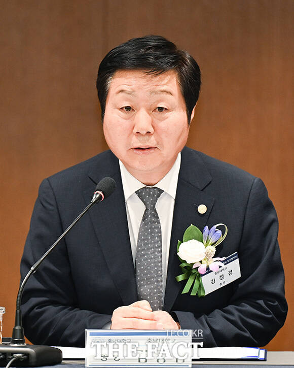 김정겸 충남대학교 총장.