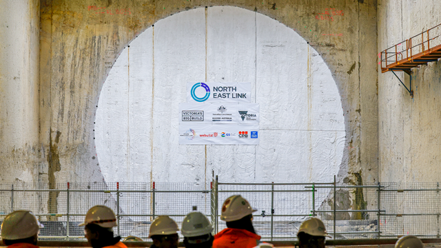 GS건설이 호주 멜버른 NEL(North East Link) 도로공사 사업의 터널 굴착을 완료했다고 28일 밝혔다. 터널 공사는 도로 인프라 건설에서 핵심 공정으로 꼽힌다. /GS건설