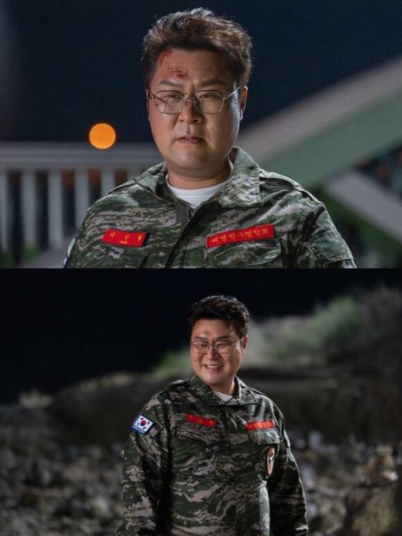 배우 윤경호가 팬들에게 받은 편지 내용을 언급하며 눈시울을 붉혔다. 또한 인터뷰 내내 연신 받은 사랑에 대해 감사하다고 말했다. /SBS