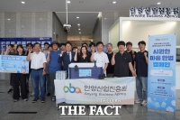  안양산업진흥원, 폭염 속 이동노동자 위해 생수 무료 나눔 캠페인