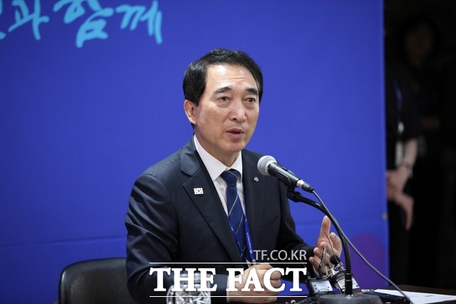 박수현 충남도지사가 29일 충남도청 기자실에서 기자간담회를 열고 민선9기 도정 운영 방향과 주요 현안에 대해 설명하고 있다. /노경완 기자