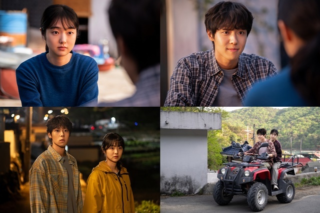 배우 김혜준(왼쪽 위)과 유현수가 디즈니+ 오리지널 시리즈 '킬러들의 쇼핑몰 시즌2'에서 설렘 호흡을 맞춘다. /월트디즈니 컴퍼니 코리아